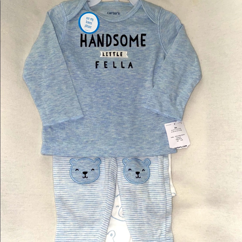 Baby Bear Design 3 Piece Outfit
